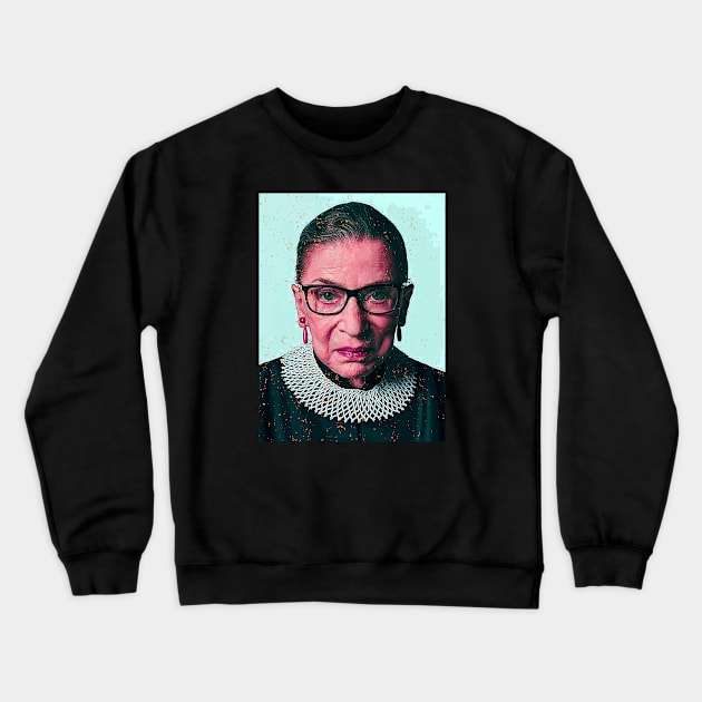 notorious rbg Crewneck Sweatshirt by iceiceroom